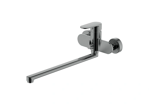 Смеситель для ванны Aquatek НИКА AQ1842BGM оружейная сталь Смеситель для ванны Aquatek НИКА AQ1842BGM оружейная сталь