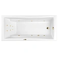 Акриловая ванна WHITECROSS Palace 180x80 "LINE" золото гидромассажная 0104.180080.100.LINE.GL Акриловая ванна WHITECROSS Palace 180x80 "LINE" золото гидромассажная 0104.180080.100.LINE.GL