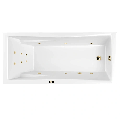 Акриловая ванна WHITECROSS Palace 170x75 "LINE" золото гидромассажная 0104.170075.100.LINE.GL Акриловая ванна WHITECROSS Palace 170x75 "LINE" золото гидромассажная 0104.170075.100.LINE.GL