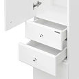 Шкаф-пенал Aquaton Минима М левая белый 1A132203MN01L Шкаф-пенал Aquaton Минима М левая белый 1A132203MN01L