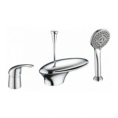 Смеситель на борт ванны Orange Iris M41-333cr Смеситель на борт ванны Orange Iris M41-333cr