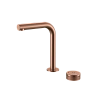 Смеситель для раковины Boheme TECH 158-CB встраиваемый Copper Brushed Смеситель для раковины Boheme TECH 158-CB встраиваемый Copper Brushed