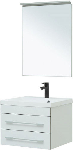 Тумба под раковину Aquanet Верона 58 New белый матовый 00272423 Тумба под раковину Aquanet Верона 58 New белый матовый 00272423