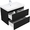 Тумба под раковину Aquanet Вега 2.0 70 черный 00337954 подвесная Тумба под раковину Aquanet Вега 2.0 70 черный 00337954 подвесная