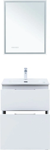 Тумба под раковину Aquanet Алвита New 60 00344132 напольная, белый матовый Тумба под раковину Aquanet Алвита New 60 00344132 напольная, белый матовый