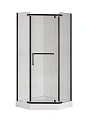 Душевой уголок Taliente 90x90x195см, пятиугольный, распашной, прозр.стекло 6мм, черный профиль TA-09093-1CB Душевой уголок Taliente 90x90x195см, пятиугольный, распашной, прозр.стекло 6мм, черный профиль TA-09093-1CB