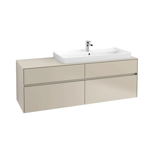 Тумба под раковину Villeroy & Boch Collaro 160 см, с подсветкой C030L0VK Тумба под раковину Villeroy & Boch Collaro 160 см, с подсветкой C030L0VK