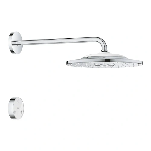 Верхний душ GROHE Rainshower 310 SmartConnect с душевым кронштейном, хром (26640000) Верхний душ GROHE Rainshower 310 SmartConnect с душевым кронштейном, хром (26640000)