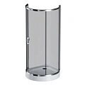 Душевой уголок AM.PM Like W83G-333-095CG Round 95x95, стекло тонированное, профиль хром Душевой уголок AM.PM Like W83G-333-095CG Round 95x95, стекло тонированное, профиль хром