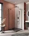 Душевой уголок CEZARES LINER-A-2-90-C-GM 90x90 см Душевой уголок CEZARES LINER-A-2-90-C-GM 90x90 см