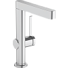 Картинка анонса товара «смеситель для раковины hansgrohe finoris 230, с поворотным изливом, со сливным клапаном push-open 76060000.»