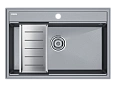 Кухонная мойка Paulmark STEPIA 80 с коландером ADVANCE брашированная PM117551-GRM+A375-BS Кухонная мойка Paulmark STEPIA 80 с коландером ADVANCE брашированная PM117551-GRM+A375-BS