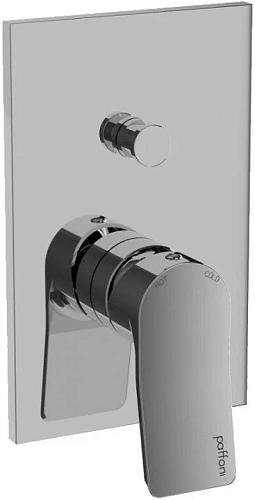 Смеситель для душа Paffoni Tilt TI015ST/M (с внутренней частью) Смеситель для душа Paffoni Tilt TI015ST/M (с внутренней частью)