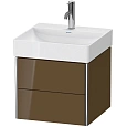 Тумба под раковину Duravit XSquare XS416006161 подвесная 48 см Коричнево-оливковый глянцевый Тумба под раковину Duravit XSquare XS416006161 подвесная 48 см Коричнево-оливковый глянцевый