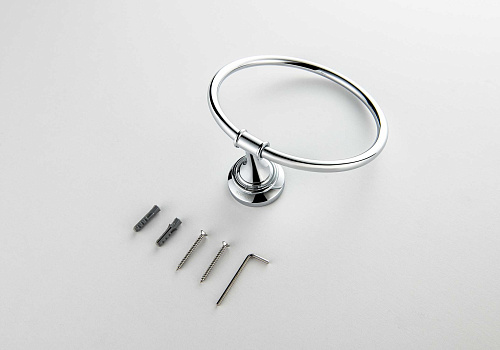 Полотенцедержатель Aquatek КЛАССИК AQ4512CR хром Полотенцедержатель Aquatek КЛАССИК AQ4512CR хром