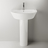 Картинка анонса товара «раковина ceramica nova trend 115010 61 см с пьедесталом»