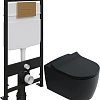 Комплект Унитаз подвесной STWORKI Ноттвиль SETK3104-2616 безободковый, с микролифтом, черный + Систе 587739 Комплект Унитаз подвесной STWORKI Ноттвиль SETK3104-2616 безободковый, с микролифтом, черный + Систе 587739