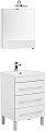 Комплект мебели Aquanet Верона 58 белый (напольный 3 ящика) 00287656 Комплект мебели Aquanet Верона 58 белый (напольный 3 ящика) 00287656