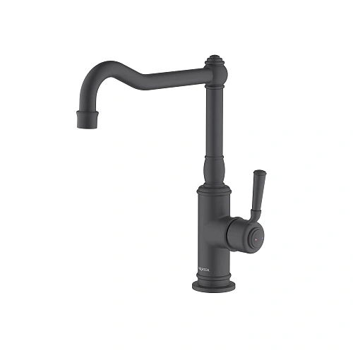 Смеситель для кухни Aquatek КЛАССИК AQ1580MB Черный матовый Смеситель для кухни Aquatek КЛАССИК AQ1580MB Черный матовый