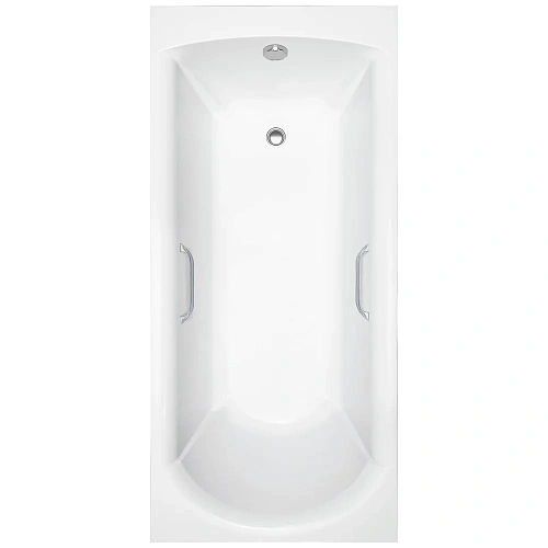 Ванна из искусственного камня Delice Astra 170х70 DLR330055R-G глянцевая с ручками хром Ванна из искусственного камня Delice Astra 170х70 DLR330055R-G глянцевая с ручками хром