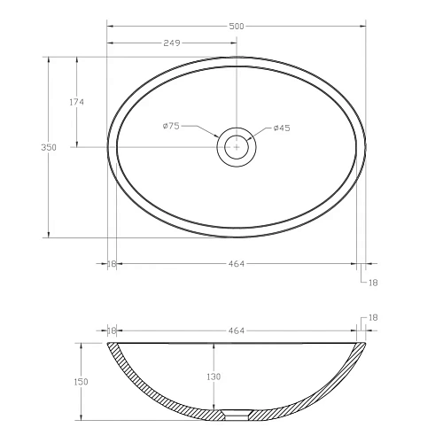 Раковина ABBER Kristall AT2802Saphir накладная, прозрачная, синяя Раковина ABBER Kristall AT2802Saphir накладная, прозрачная, синяя