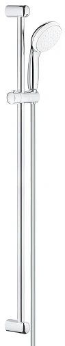 Душевой гарнитур GROHE New Tempesta 100, ручной душ, душевая штанга 900 мм и шланг, хром (27925001) Душевой гарнитур GROHE New Tempesta 100, ручной душ, душевая штанга 900 мм и шланг, хром (27925001)