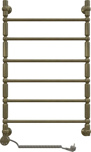 Полотенцесушитель электрический EWRIKA Медея B2 80х50 L, состаренная бронза 473259 Полотенцесушитель электрический EWRIKA Медея B2 80х50 L, состаренная бронза 473259