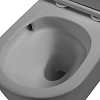 Унитаз подвесной Vincea Globo VT1-14STMG Торнадо серый матовый, ультратонкое сиденье микролифт Унитаз подвесной Vincea Globo VT1-14STMG Торнадо серый матовый, ультратонкое сиденье микролифт