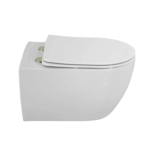 Унитаз подвесной CEZARES COMFORT CZR-191-TH/CZR-2316-SC безободковый с сиденьем Унитаз подвесной CEZARES COMFORT CZR-191-TH/CZR-2316-SC безободковый с сиденьем