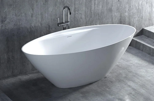 Ванна отдельностоящая Salini DIVA 178x85 102221M из искусственого камня S-Stone Ванна отдельностоящая Salini DIVA 178x85 102221M из искусственого камня S-Stone