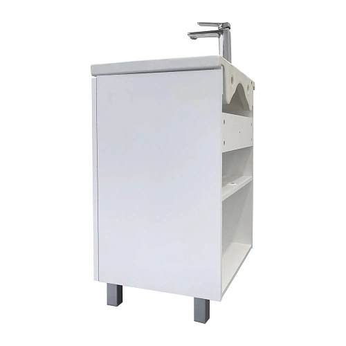 Тумба с раковиной Comforty Лима-60Н 00-00019241 белый матовый раковина Como 60 Тумба с раковиной Comforty Лима-60Н 00-00019241 белый матовый раковина Como 60