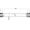 Душевой шланг Bravat P72120BW-ENG Душевой шланг Bravat P72120BW-ENG