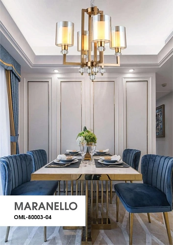 Люстра подвесная Omnilux Maranello OML-80003-04 Люстра подвесная Omnilux Maranello OML-80003-04