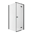 Душевой уголок NEW TRENDY REFLEXA BLACK R 80x70x200 EXK-4913 черный Душевой уголок NEW TRENDY REFLEXA BLACK R 80x70x200 EXK-4913 черный