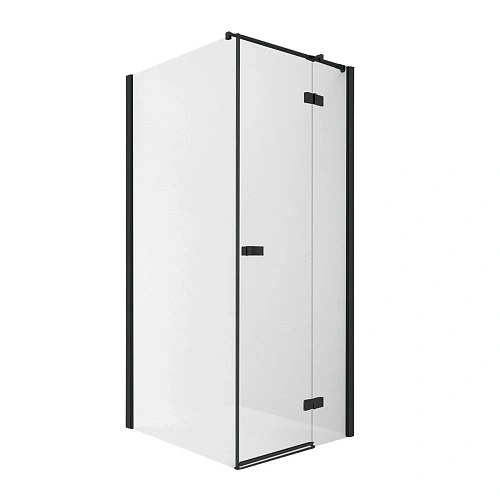 Душевой уголок NEW TRENDY REFLEXA BLACK R 80x70x200 EXK-4913 черный Душевой уголок NEW TRENDY REFLEXA BLACK R 80x70x200 EXK-4913 черный