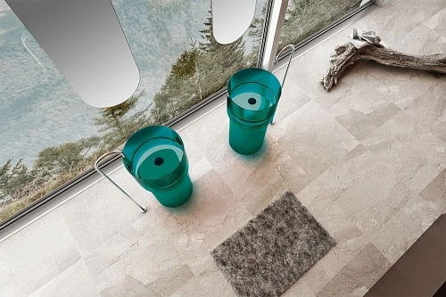 Раковина ABBER Kristall AT2701Aquamarin отдельностоящая, прозрачная, бирюзовая Раковина ABBER Kristall AT2701Aquamarin отдельностоящая, прозрачная, бирюзовая