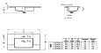 Раковина Roca The Gap 80x38 компакт 3279AA000 Раковина Roca The Gap 80x38 компакт 3279AA000