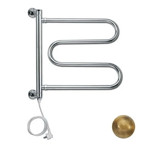 Полотенцесушитель электрический Margaroli Vento 50x50OBC, старая бронза 500OBC Полотенцесушитель электрический Margaroli Vento 50x50OBC, старая бронза 500OBC