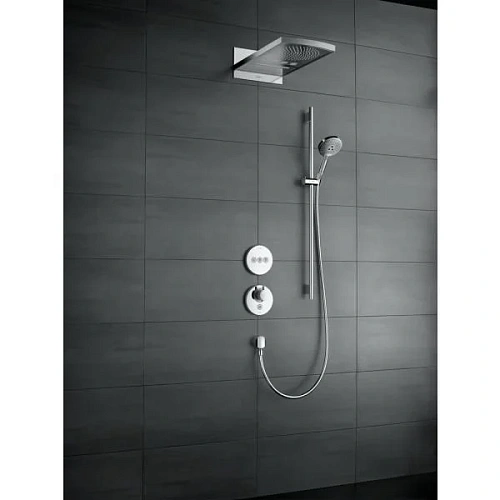 Смеситель для душа hansgrohe ShowerSelect S термостатический 15744000 Смеситель для душа hansgrohe ShowerSelect S термостатический 15744000