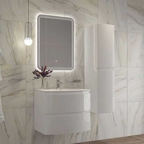 Зеркало CEZARES DUET с лазерной гравировкой подсветкой и сенсорным выключателем CZR-SPC-DUET-600-800-LED-TCH 600x800x30 Зеркало CEZARES DUET с лазерной гравировкой подсветкой и сенсорным выключателем CZR-SPC-DUET-600-800-LED-TCH 600x800x30