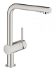 Картинка анонса товара «смеситель для кухни grohe minta, суперсталь (30274dc0)»