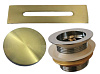 Картинка анонса товара «накладка на слив-перелив esbano drain set matt gold esvadsmg»