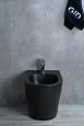 Детальная картинка товара «биде напольное gid bdn-30bm 21105 черный матовый 51.5x36.5x43»