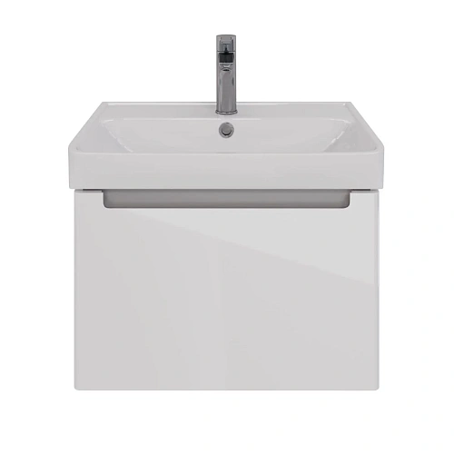 Тумба под раковину Lemark BUNO MINI, 60 см подвесная, серый/белый LM05BM60T Тумба под раковину Lemark BUNO MINI, 60 см подвесная, серый/белый LM05BM60T