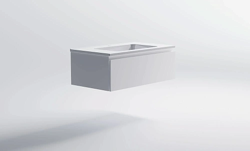 Тумба с раковиной Astra-Form Альфа 900 мм 03060006+04010008 белый матовый Тумба с раковиной Astra-Form Альфа 900 мм 03060006+04010008 белый матовый