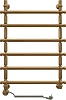 Полотенцесушитель электрический EWRIKA Медея B3 80х50 L, золото 473286