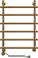 Полотенцесушитель электрический EWRIKA Медея B3 80х50 L, золото 473286 Полотенцесушитель электрический EWRIKA Медея B3 80х50 L, золото 473286