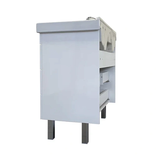 Тумба с раковиной Comforty Никосия-80Н 00-00011162 белый глянец раковина Fest 80 Тумба с раковиной Comforty Никосия-80Н 00-00011162 белый глянец раковина Fest 80