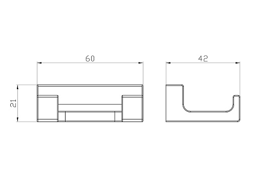 Крючок Wonzon & Woghand глянцевое золото (WW-9125-LG) Крючок Wonzon & Woghand глянцевое золото (WW-9125-LG)