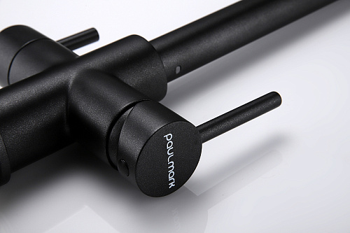 Смеситель для кухни Paulmark LANGE черный La214212-BLM Смеситель для кухни Paulmark LANGE черный La214212-BLM